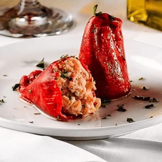 Piquillos Rellenos de Langosta